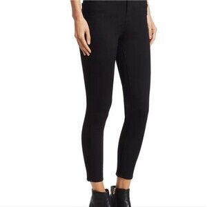 L'Agence Women's Black Denim Margot High Rise Skinny Jeans Size 27